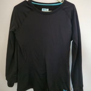 Women's underarmour cold gear black size large